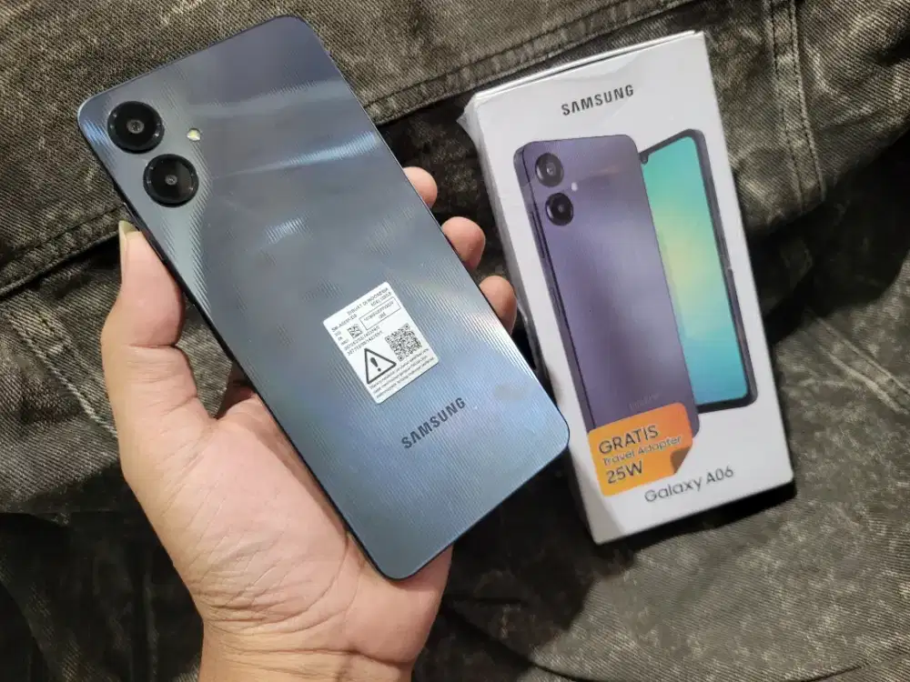 Samsung A06 4G ram 6/128gb mulus terawat fullset