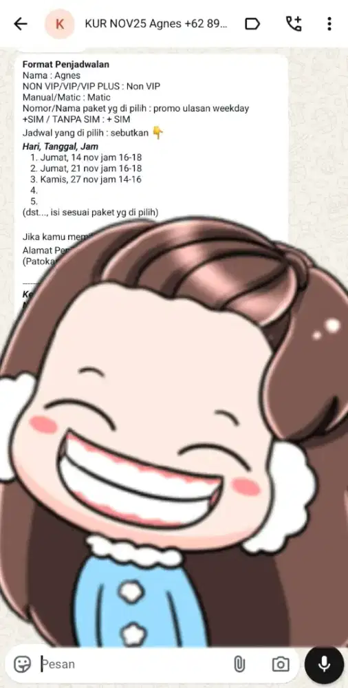 Dibutuhkan siswa yang ingin belajar mengemudi mobil