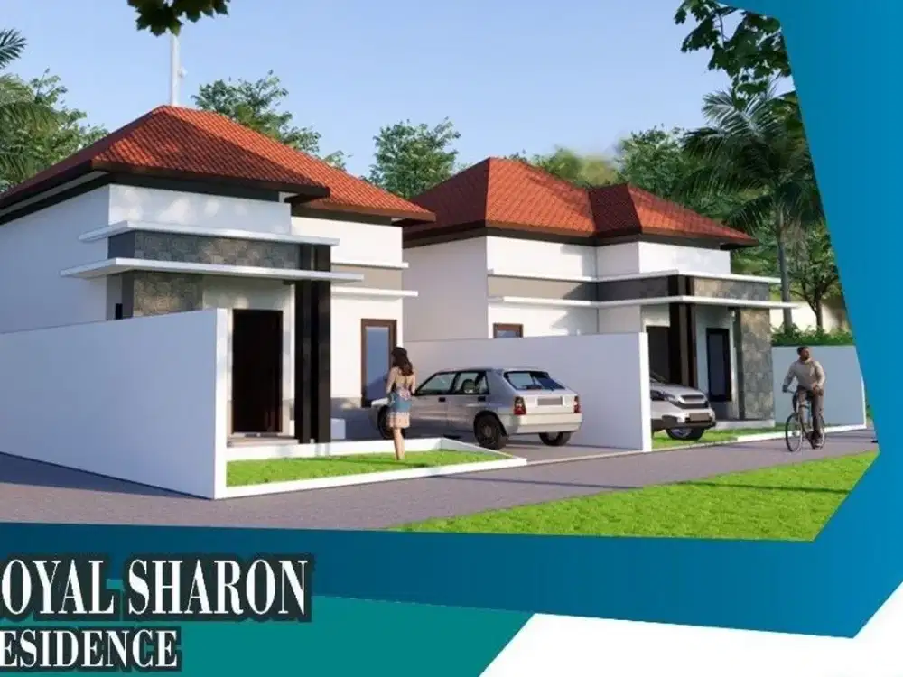2 UNIT SAJA, RUMAH MURAH DESAIN MODERN DI SECANG MAGELANG