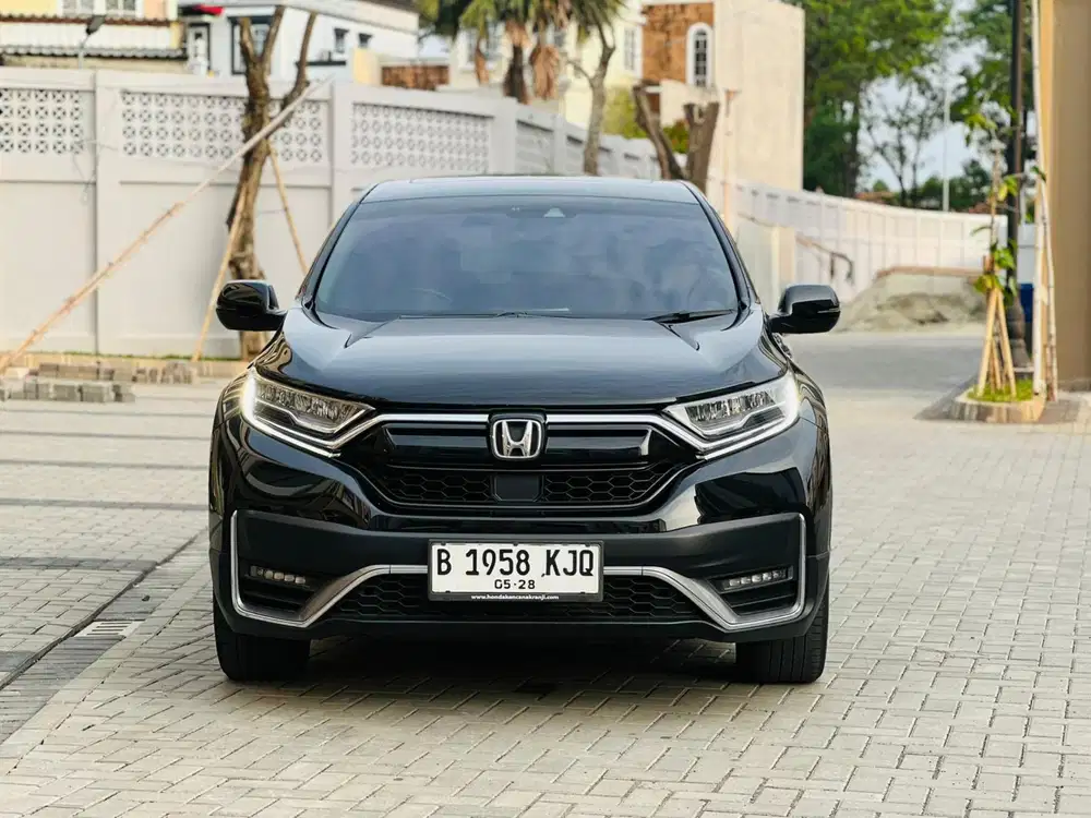 New Honda CR-V 1.5 Turbo Prestige CVT Bensin 2023 Warna Hitam 7 Seater
