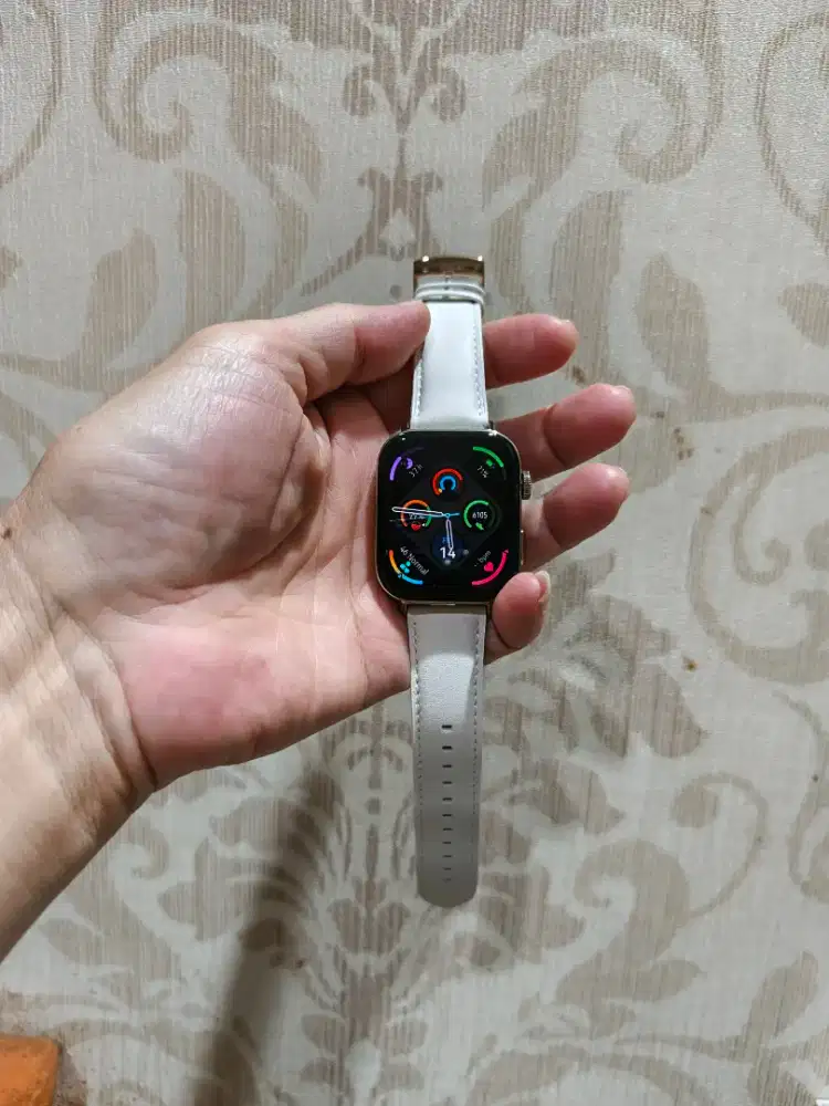 Huawei watch fit 3 leather NFC mulus like new masi garansi 4 bulan an