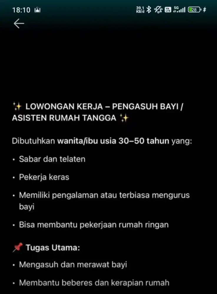 DICARI ART WILAYAH PARUNG BOGOR