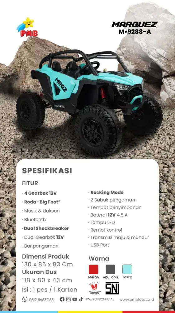 Mobil Mainan Marquez Tosca