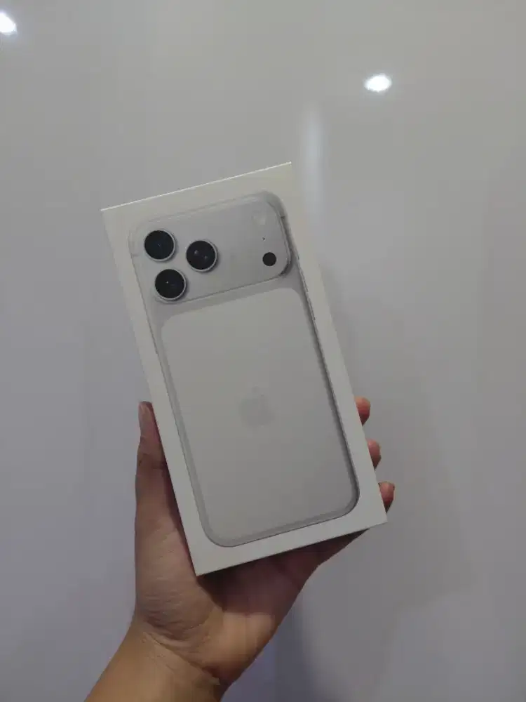 Iphone 17 promax sikver 256gb