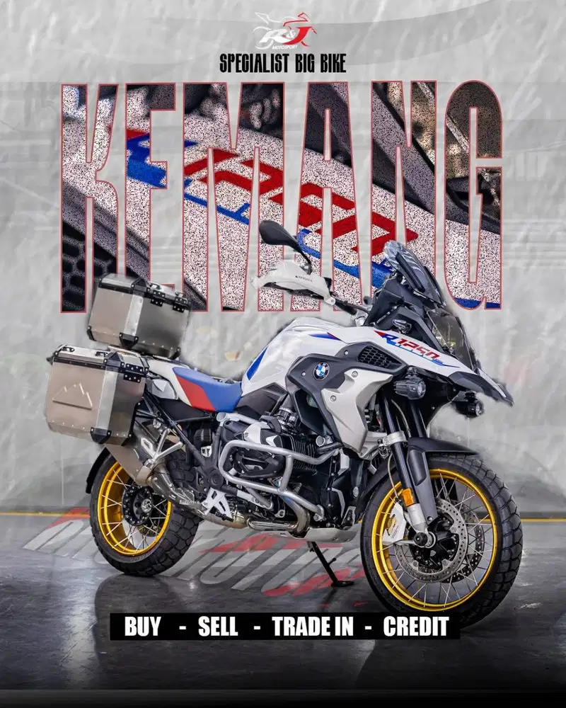 (Full Paper) LIKE NEW BMW GS R1250 K50 K51 Nik 2023 Knalpot Akrapovic