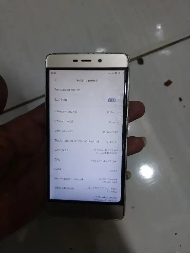 Xiomi redmi 4 prime