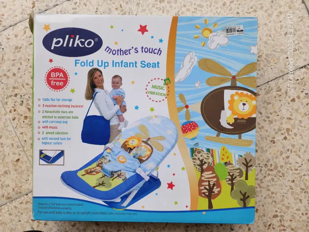 [PRELOVED] Pliko Fold Up Infant Seat