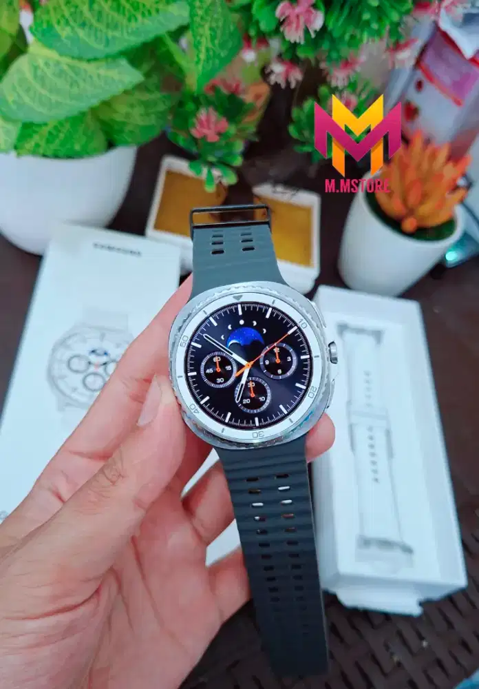 Samsung Galaxy Watch 8 Classic 46mm baru unboxing Fullset Smartwatch