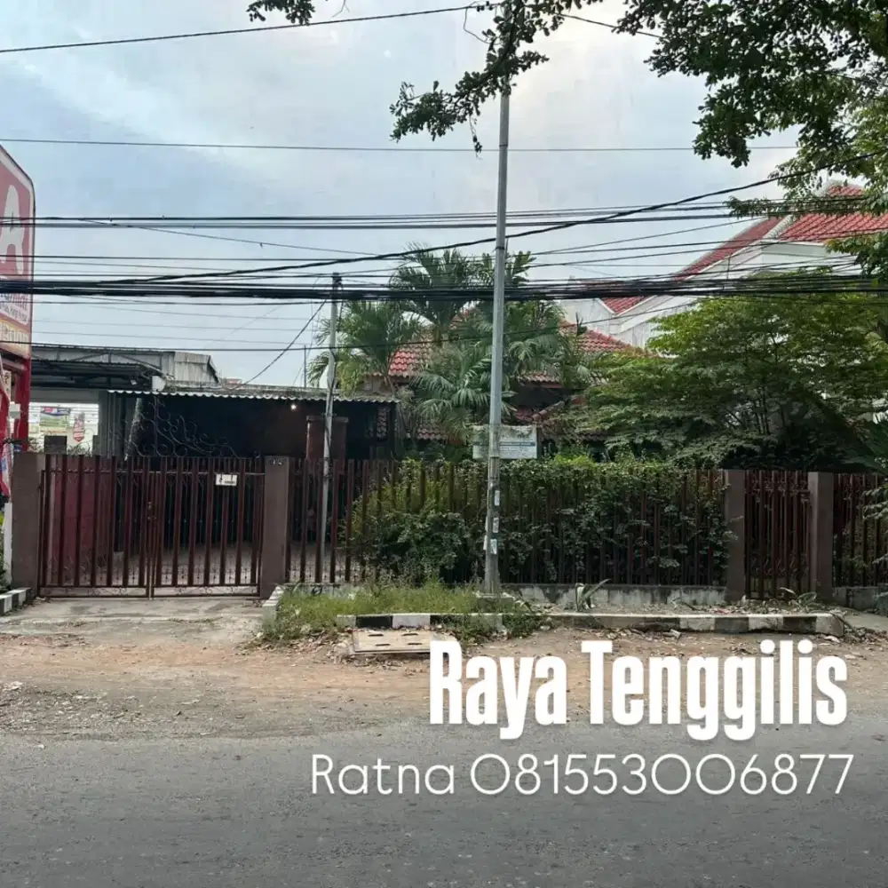 Dijual Rumah NOL Jalan RAYA
JL. Raya Tenggilis Mejoyo 