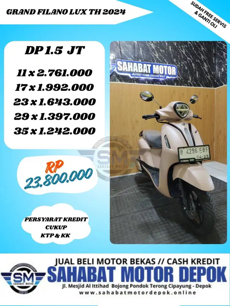 YAMAHA GRAND FILANO LUX TH 2024