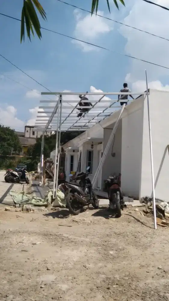 Tukang kanopi ganti atap rumah renopasi