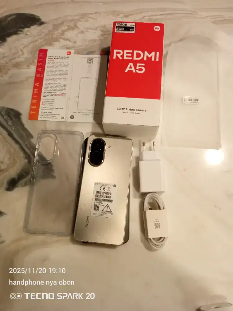 Jual cepat redmi a5 8/128