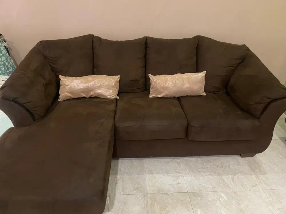 SOFA INFORMA (cokelat)