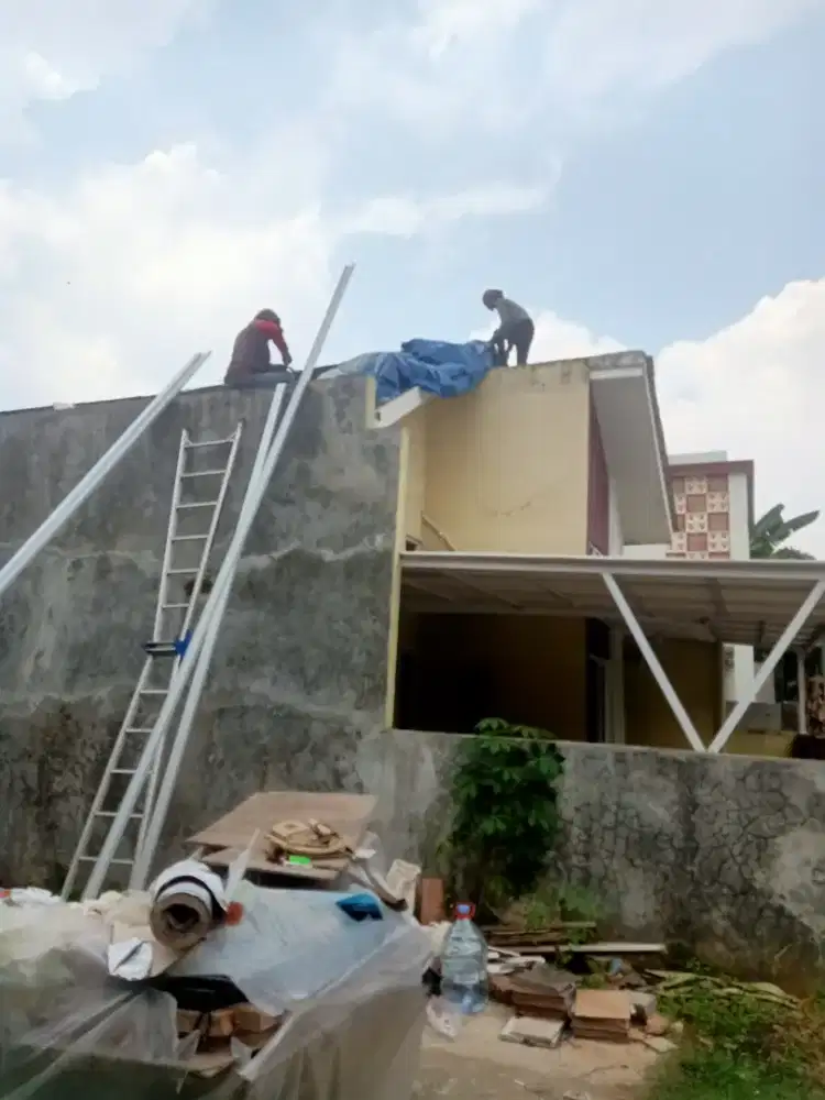 Tukang bajaringan ganti atap rumah dll