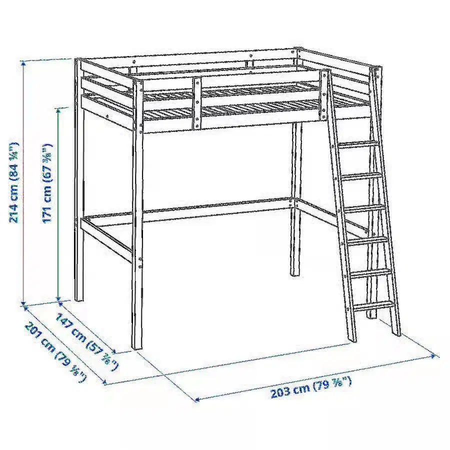 DIPAN KASUR TINGKAT STORA IKEA