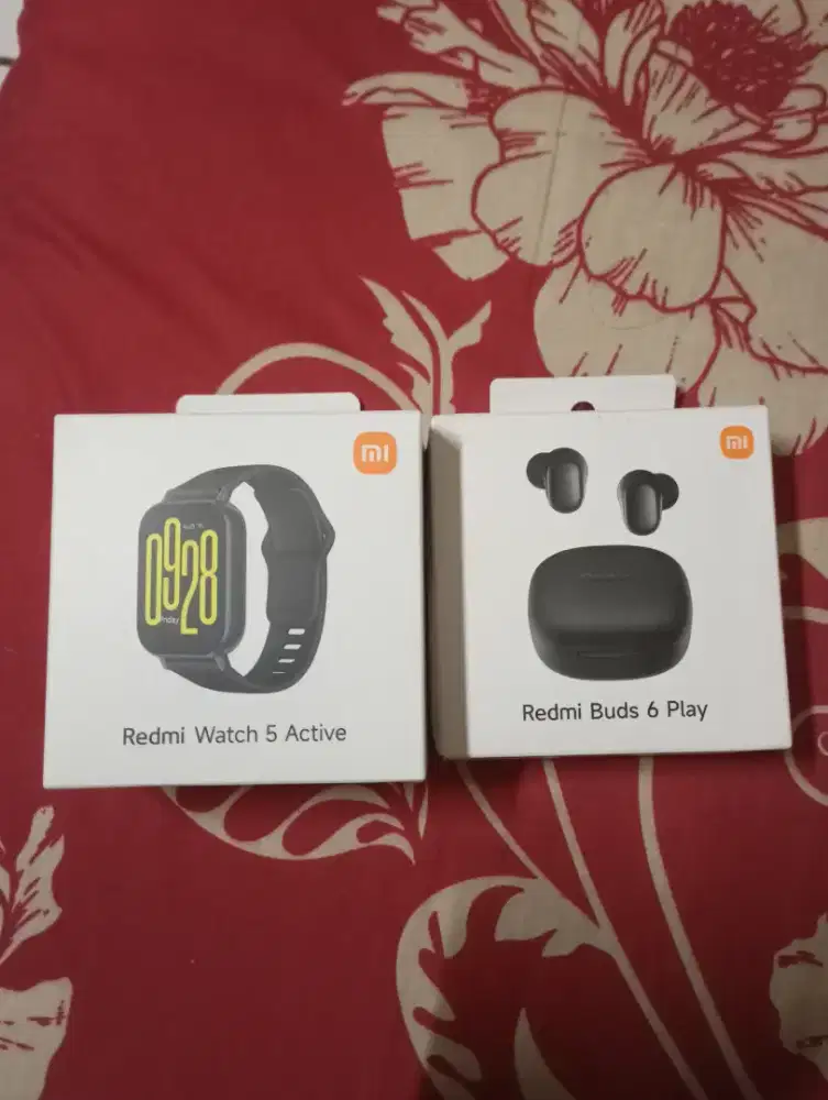 Redmi watch 5 dan Redmi buds 6