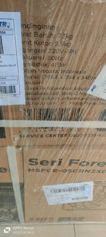 AC Midea 1/2 PK - R32