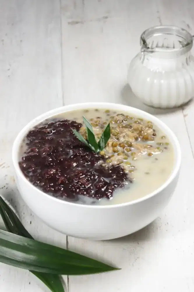 BUBUR KACANG HIJAU DAN PULUT HITAM