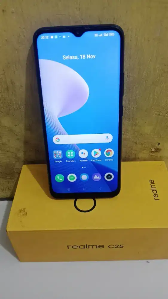 Realme c25. Ram 4/64.jringan 4g.minus pmkaian