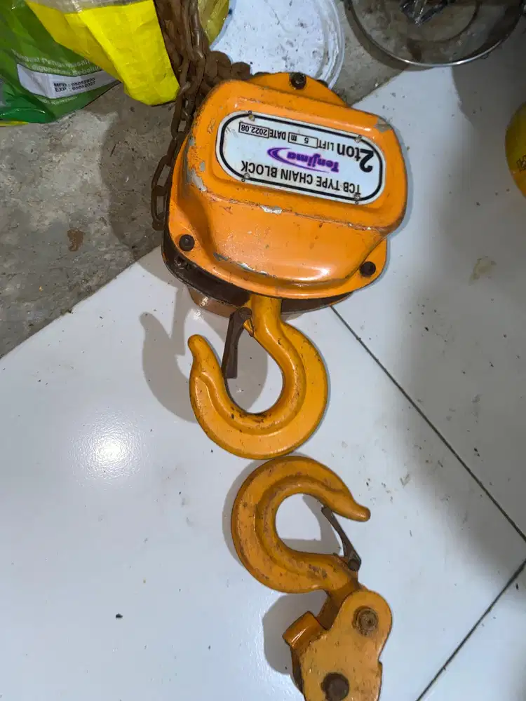 dijual takel : chain block 2ton lokasi bandung selatan