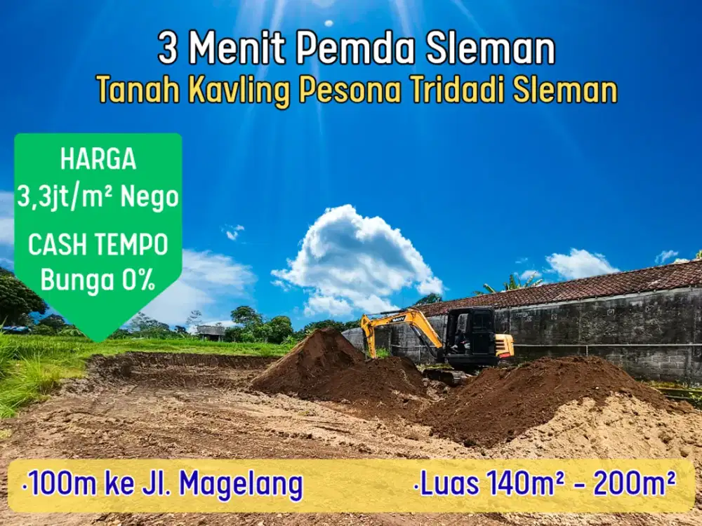 Kavling Pemda Sleman Tridadi