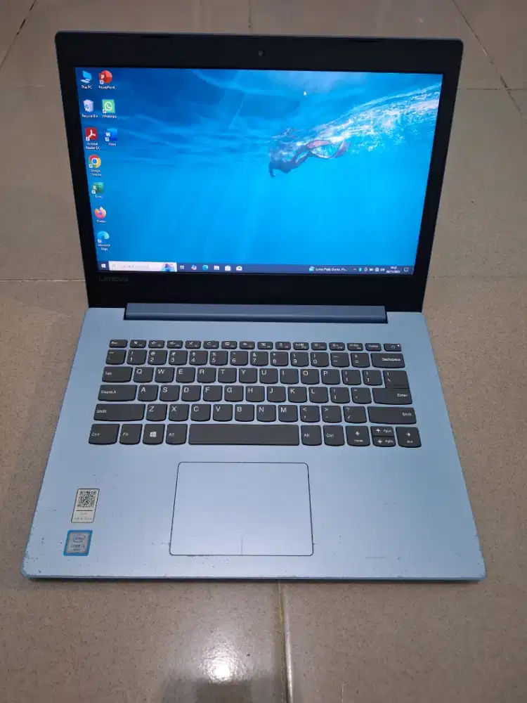 Bismillah dijual laptop lenovo slim core i3 ram 8gb siap pakai