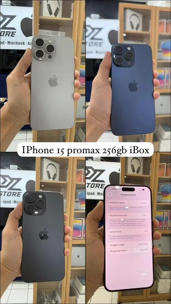 Iphone 15 pro max 256gb ibox