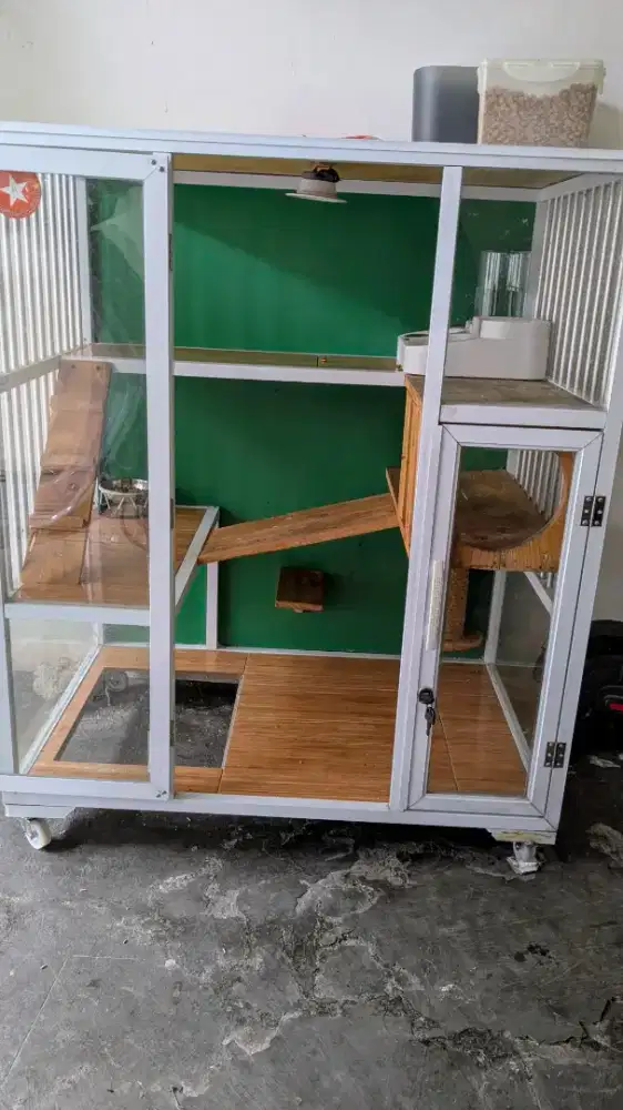 Kandang kucing Alumunium