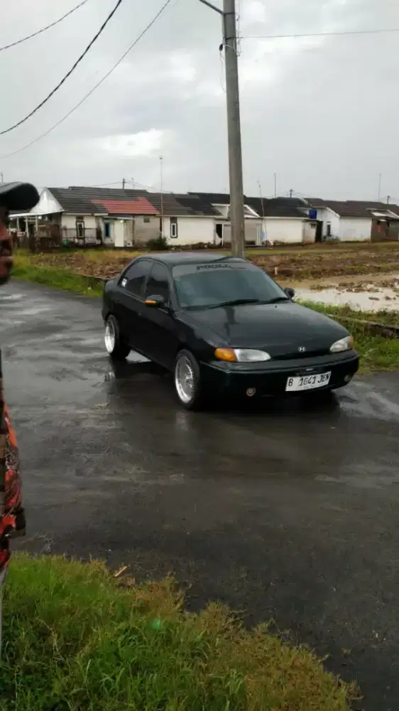 Accent Cakra Plat B Matic pjk isi Mobil di cicalengka bandung