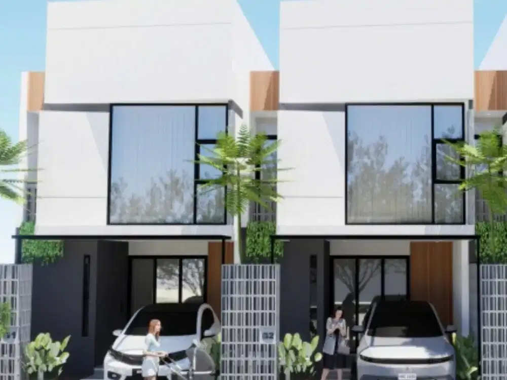 Cluster Baru Ciracas,pinggir jalan dan selangkah menuju LRT