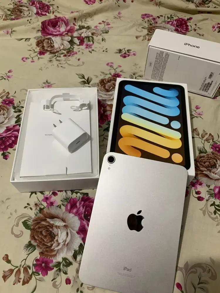 Dijual iped mini 6 64 gb, wifi only pemakaian 10 bulan, nego smpai jad