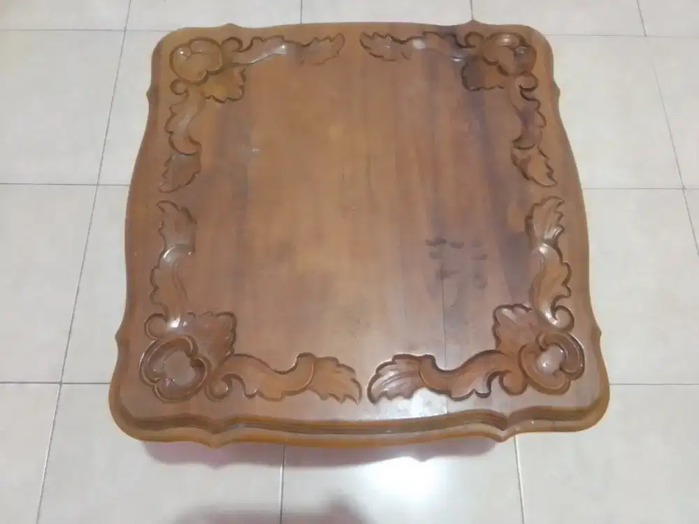 Meja Kayu Jati Bekas Murah Furnitur Dekorasi Rumah