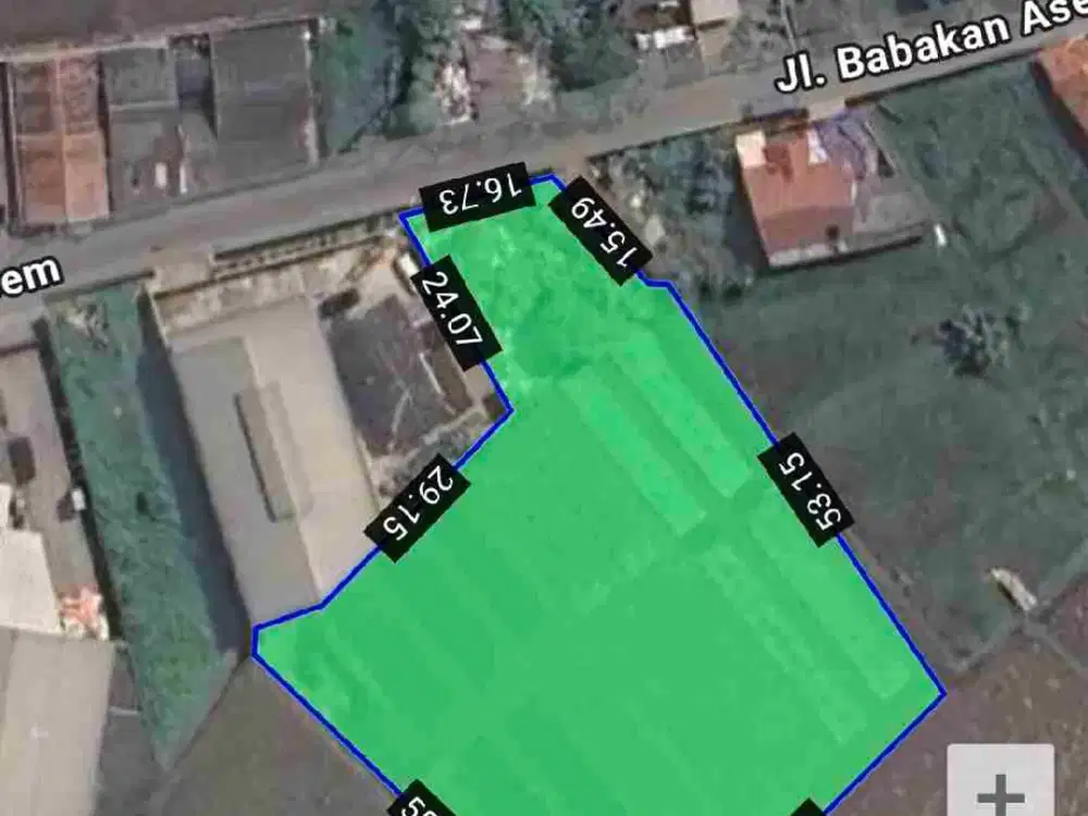 DIjual Lahan 3.302 m2 di Teluk Naga Dekat Bandara Soekarno Hatta Tangerang