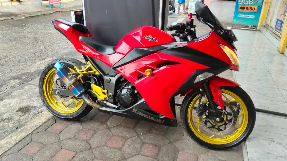 Kawasaki ninja 250f1 2014 akhir  motor simpanan