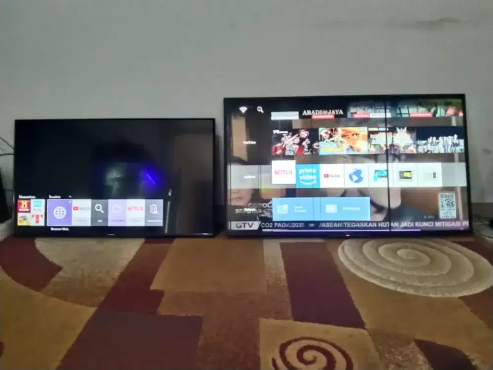 Tv Sony Bravia 50 dan Samsung 43
