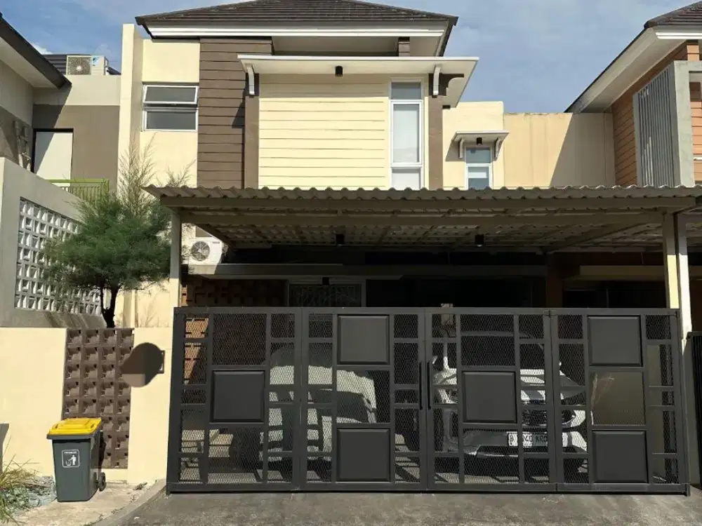 MEWAH DOUBLE FASAD Rumah Cluster Grand Wisata Bekasi