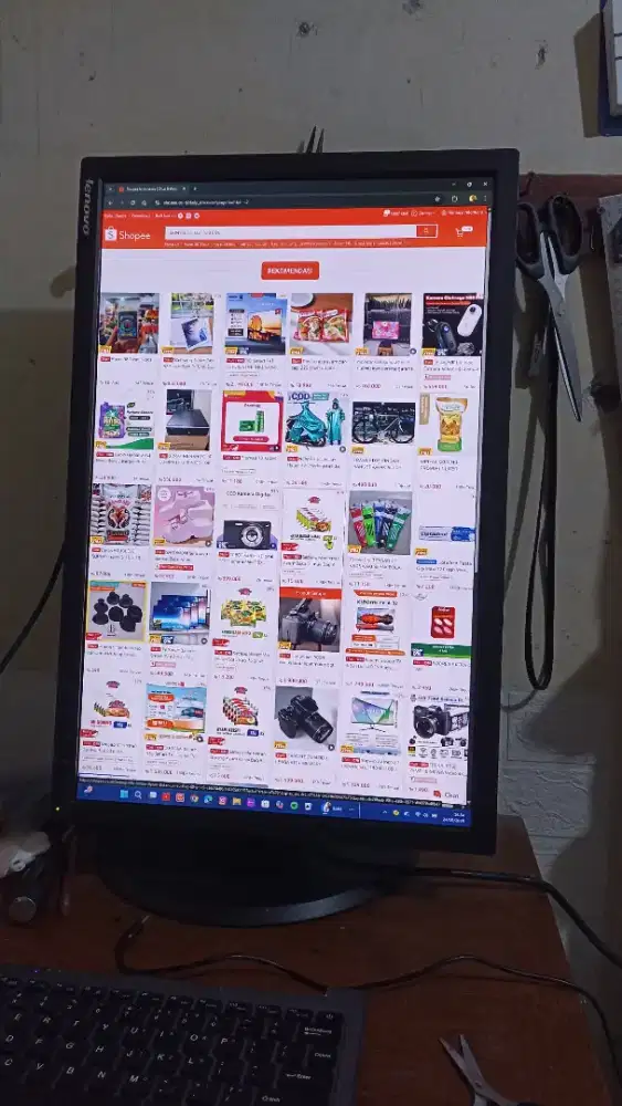 Monitor Lenovo t2454h ips panel 24 in