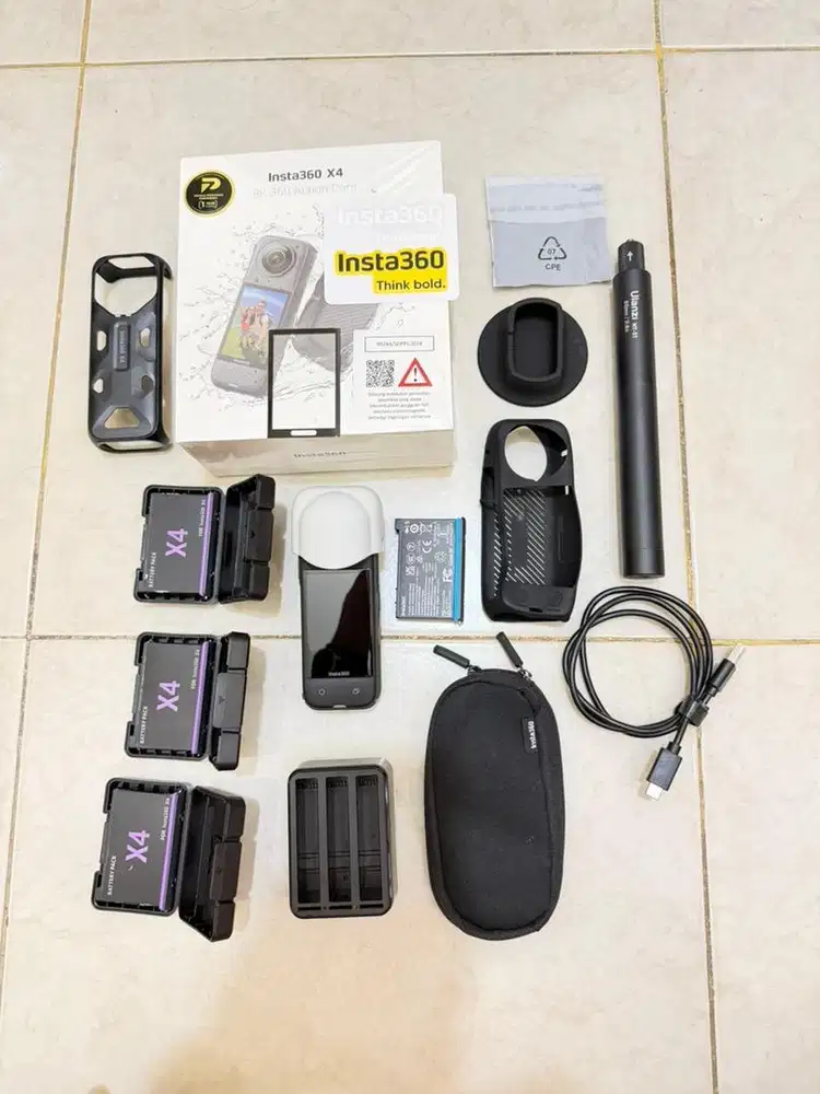kamera Insta360 x4 Insta 360 x4 Bekas Garansi Denka Pratama