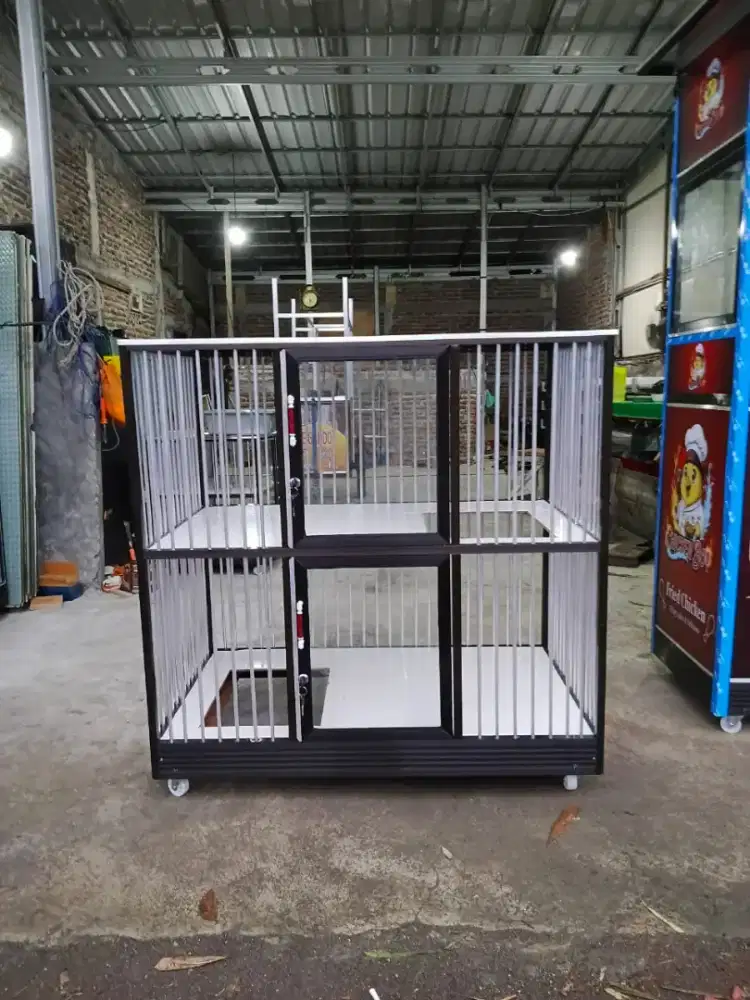Jual kandang kucing pintu 2