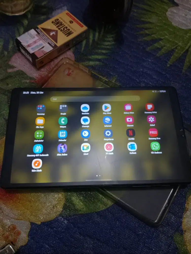 Jual Galaxy Tab A7 Lite, no minus, mulus abis. cek sepuasnya,850 nego