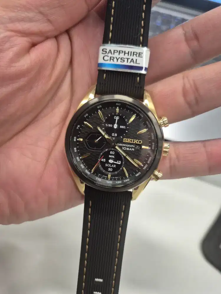 Seiko Solar Macchina Sportiva SSC804P1 New