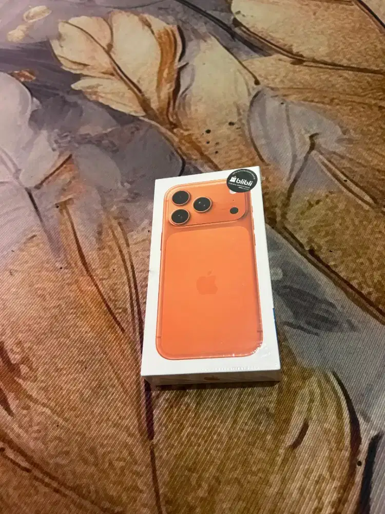IPhone 17 pro 256 gb ibox baru/segel box new, cosmic orange