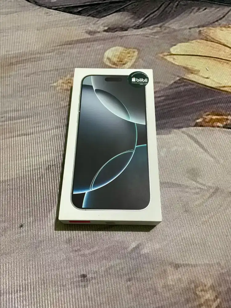 IPhone 16 pro max 1TB ibox baru/segel box new, White titanium