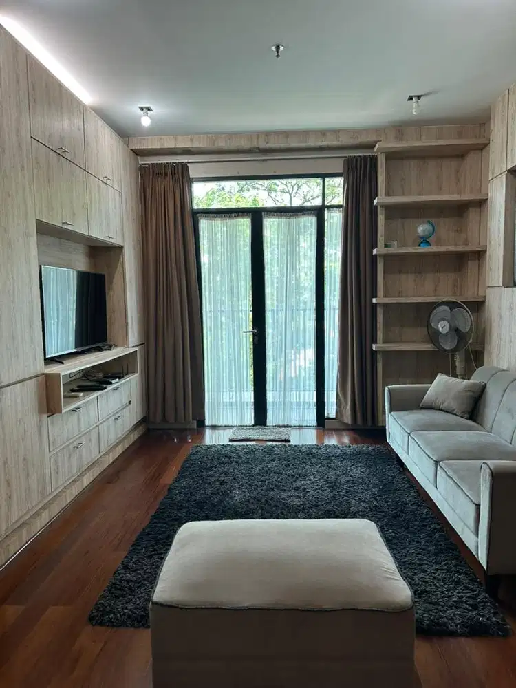 DIJUAL UNIT 3 BEDROOMS FULL FURNISHED SHM DI APARTEMEN HAMPTONS PARK