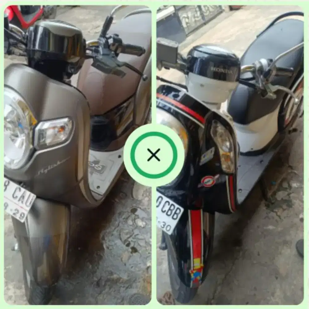 Scoopy fi remot nama sendiri