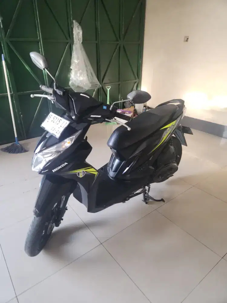 Beat eco 110 hitam mulus apik*an 2019 Gbm