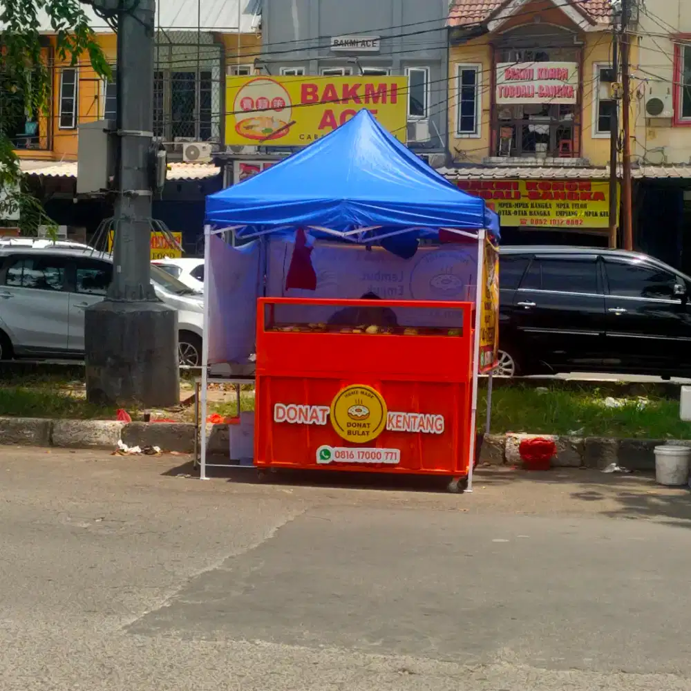 Dibutuhkan PENJUAL DONAT KELILING dengan MOTOR
