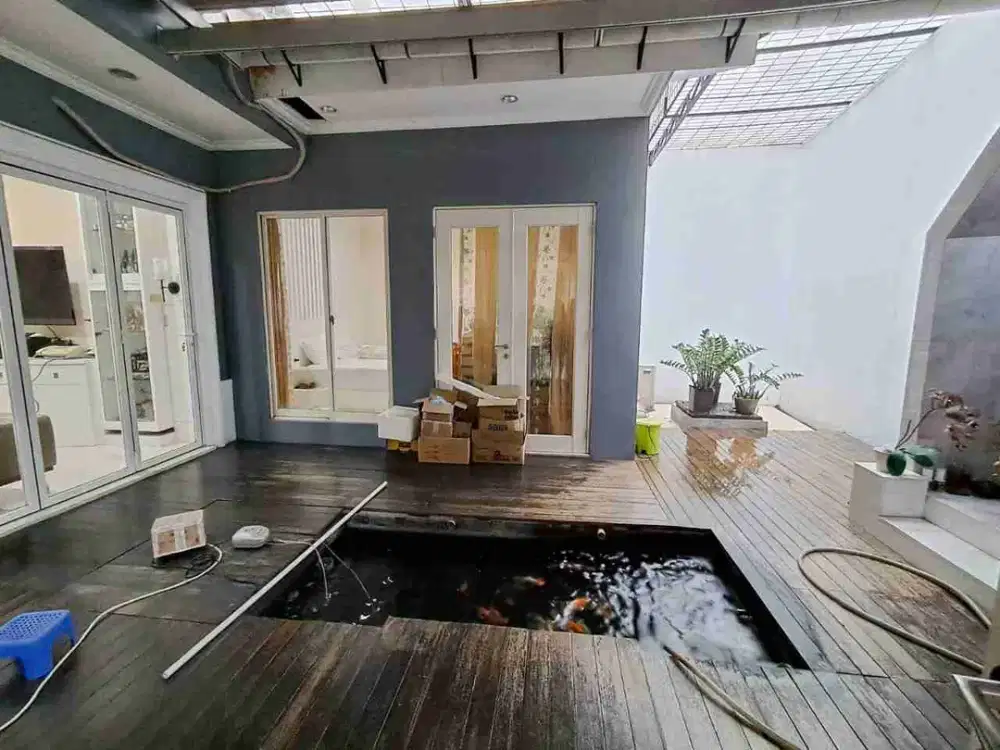 Dijual Rumah Semi Furnished Full Renovasi Cluster Emerald Pondok Hijau Golf Summarecon Serpong Tangerang