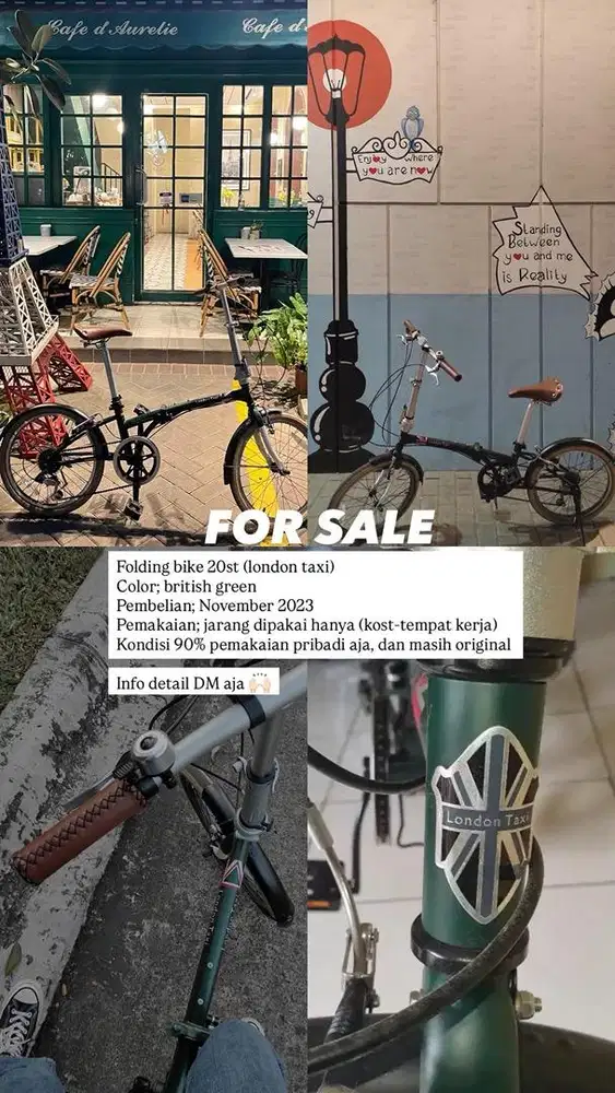 For sale london taxi polding bike