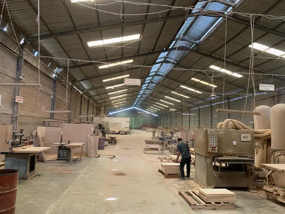 DIJUAL GUDANG INDUSTRI AKTIF RAYA DOMAS GRESIK! LOKASI STRATEGIS!